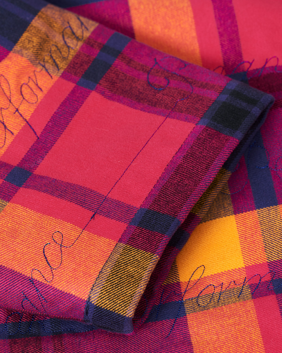 Heren | Overhemden | Peak Performance | Ben Gorham Flannel Liner Overshirt Power Pink