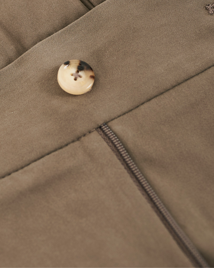 Homme | Pantalons | PT01 | Gentleman Fit Double Pleat Trousers Light Brown