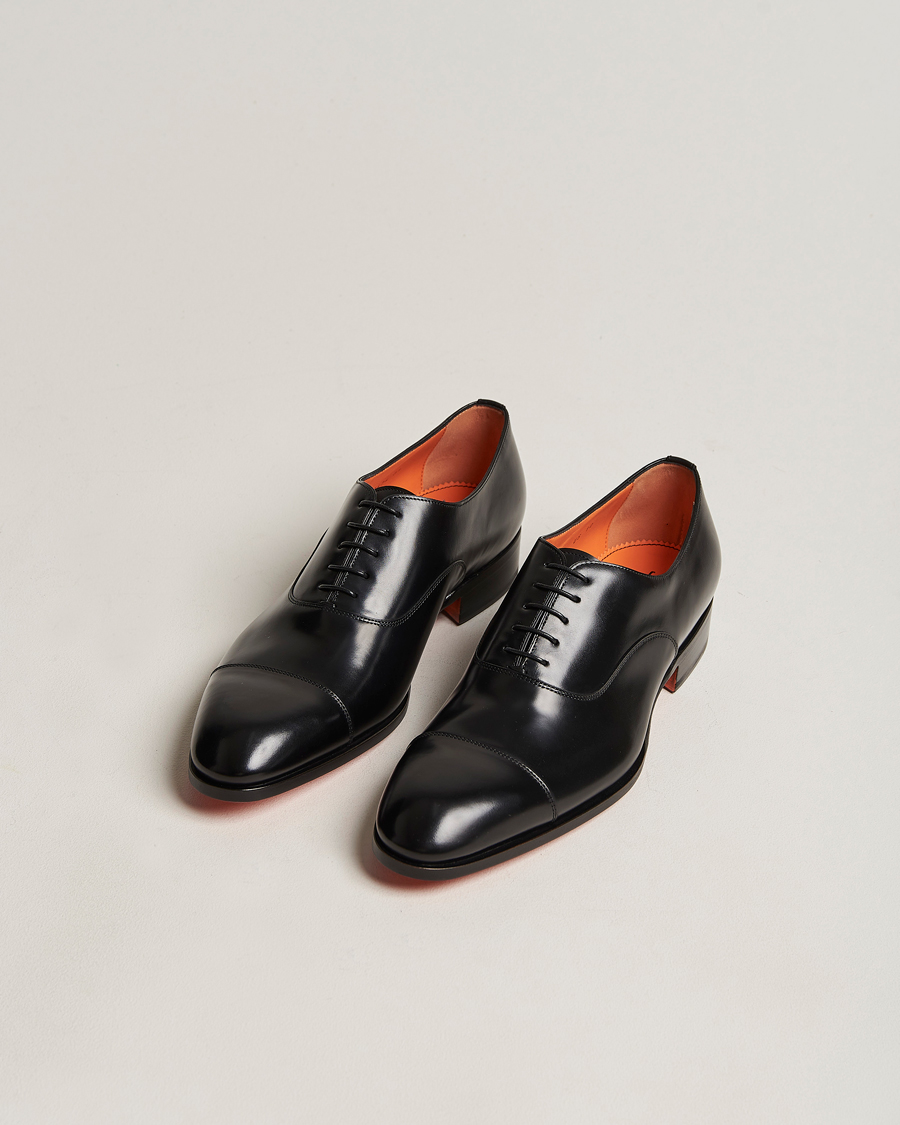 Homme | Chaussures Oxford | Santoni | Blake Oxford Black Calf