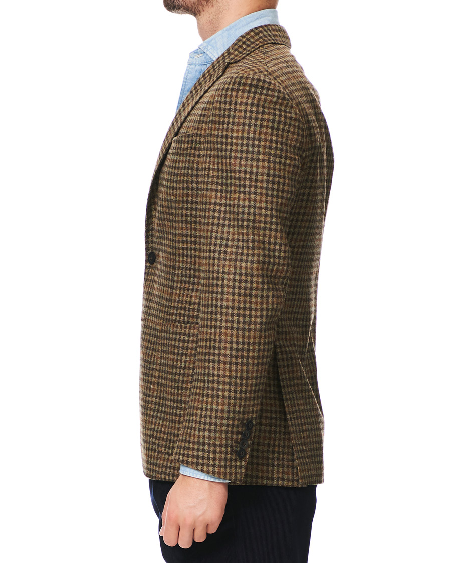 Homme | Blazers | The Gigi | Degas Wool Check Blazer Brown/Beige