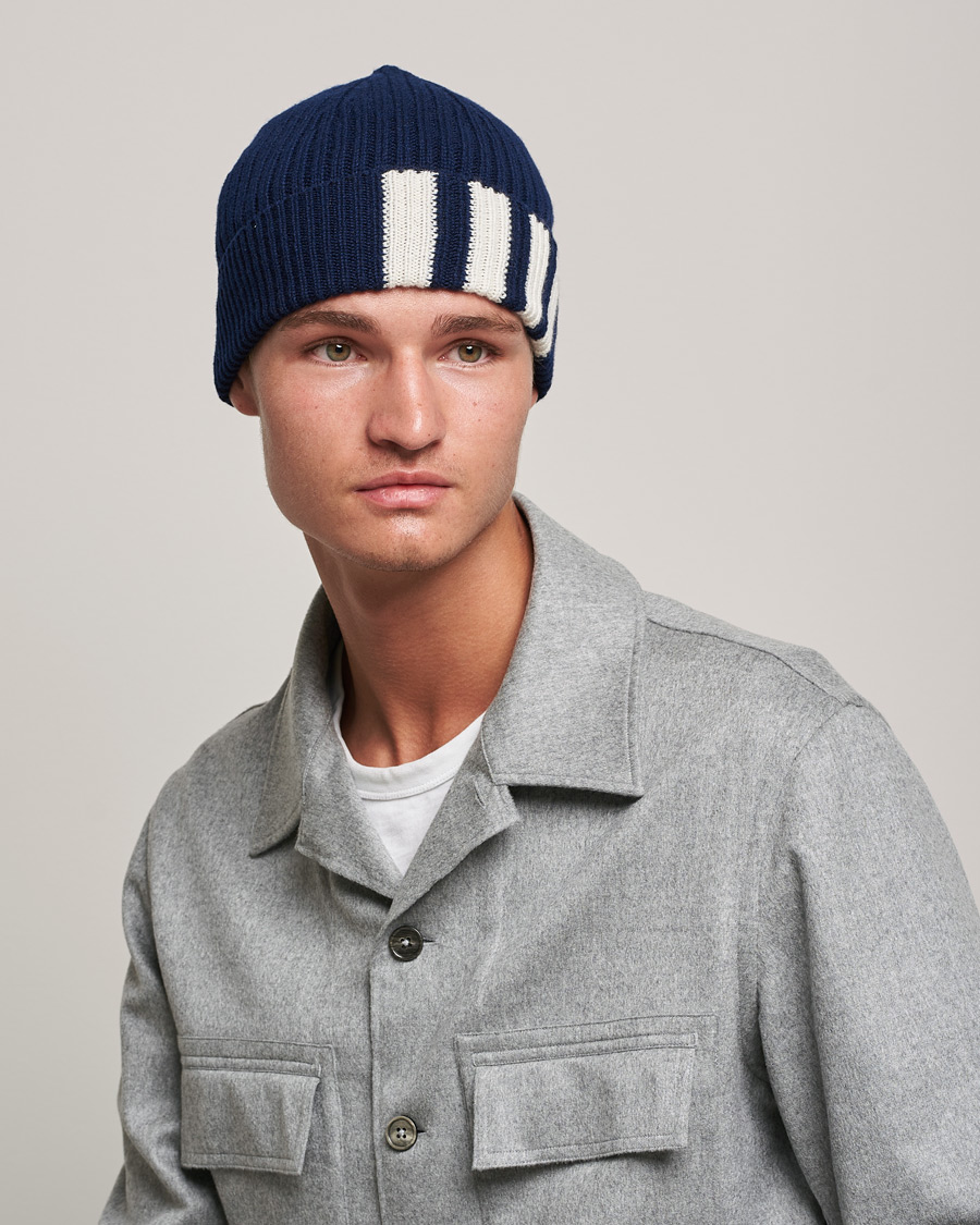 Heren | Mutsen | Thom Browne | Cashmere Rib Hat Navy