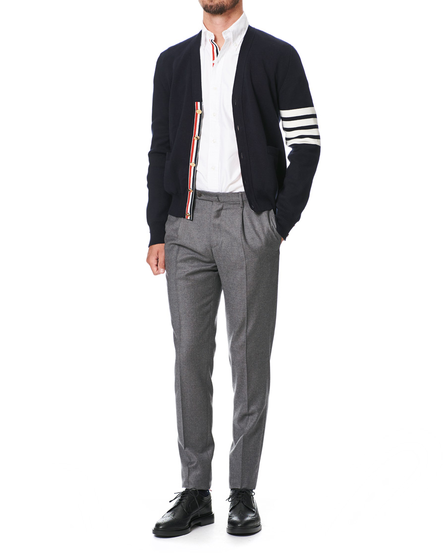 Homme | Chemises | Thom Browne | Contrast Placket Oxford Shirt White