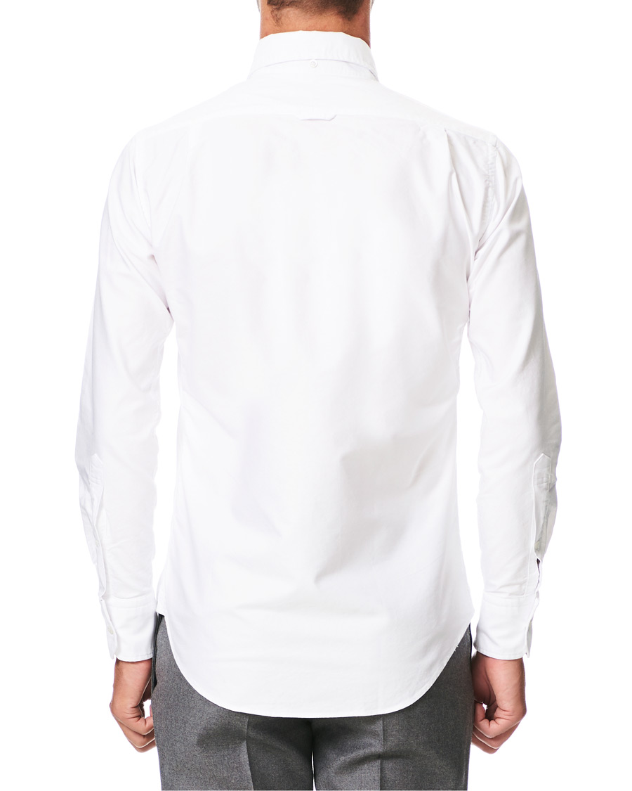 Homme | Chemises | Thom Browne | Contrast Placket Oxford Shirt White