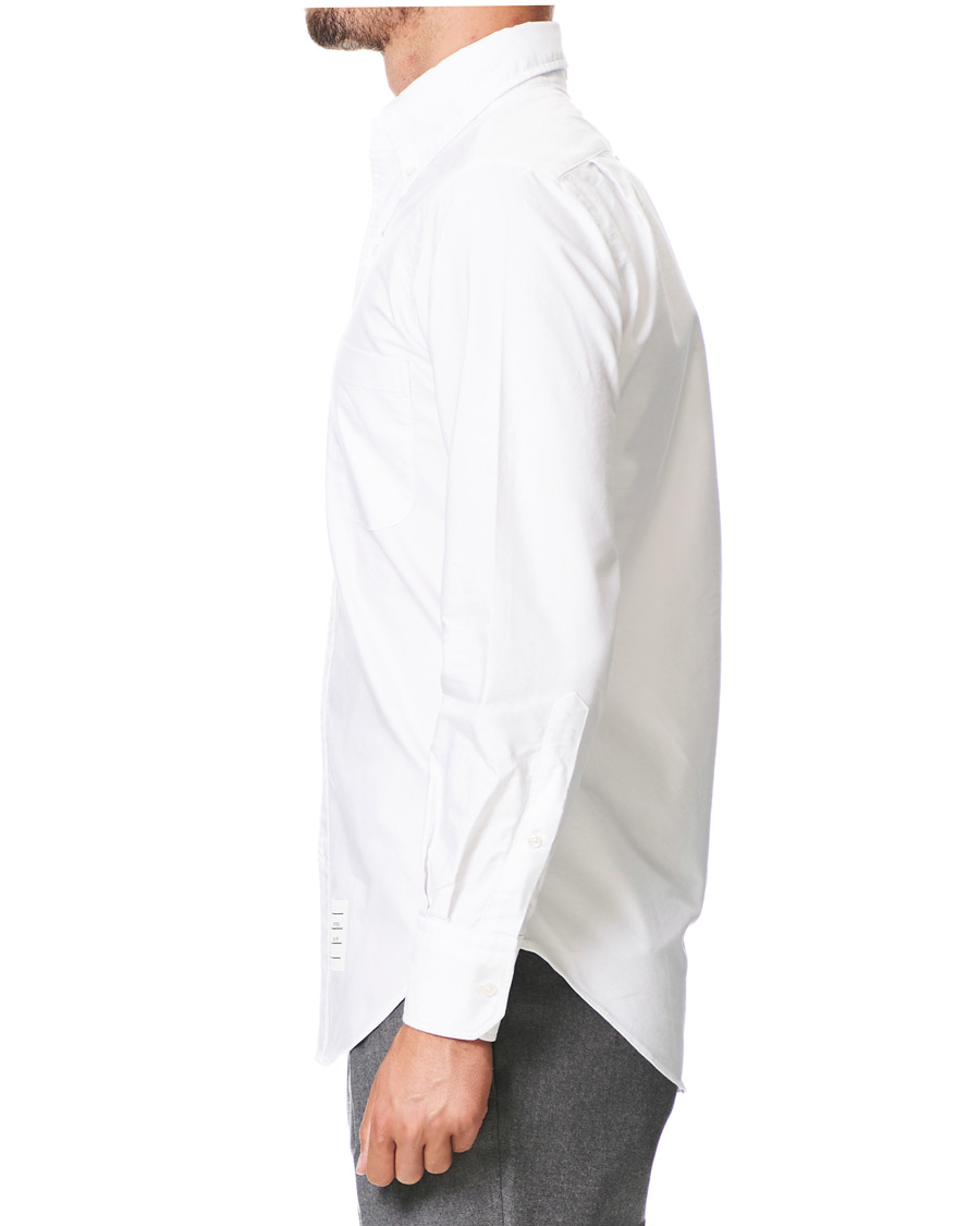 Homme | Chemises | Thom Browne | Contrast Placket Oxford Shirt White
