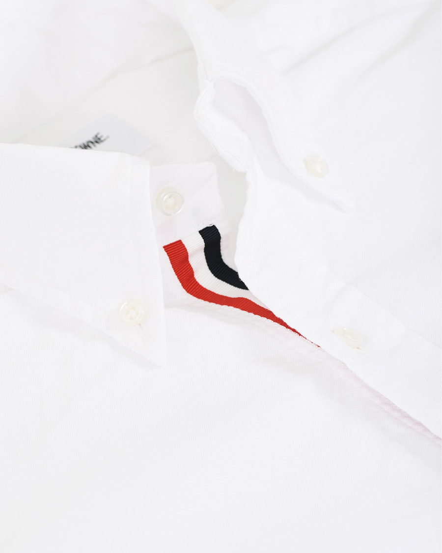 Homme | Chemises | Thom Browne | Contrast Placket Oxford Shirt White