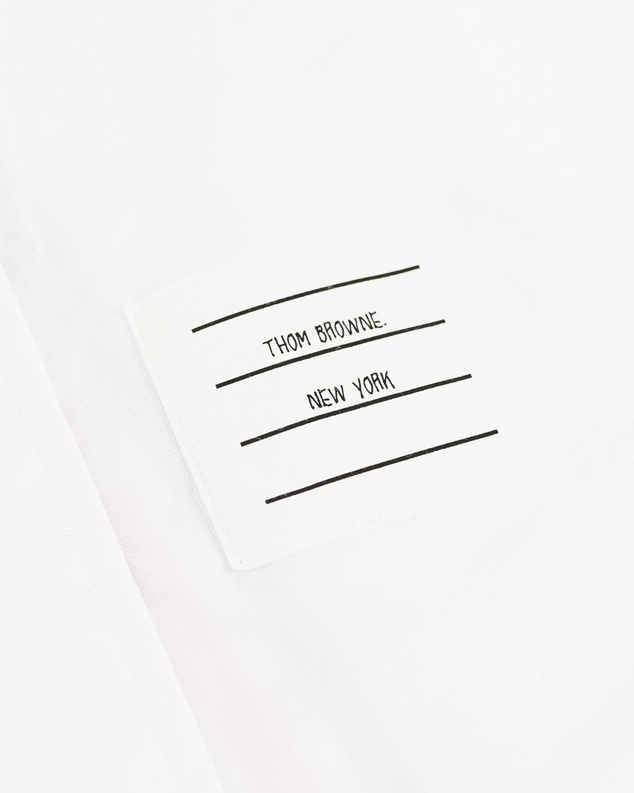 Homme | Chemises | Thom Browne | Contrast Placket Oxford Shirt White