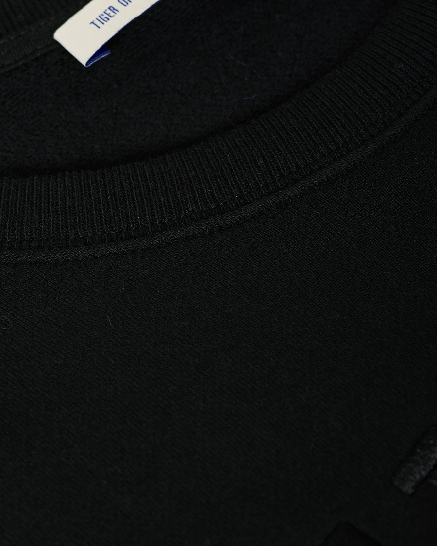 Homme | Pulls Et Tricots | Tiger of Sweden Jeans | Zoab Logo Crew Neck Sweatshirt Black