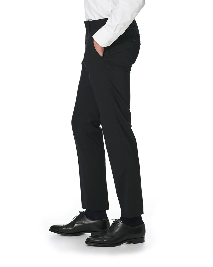 Homme | Pantalons | Tiger of Sweden | Tordon Wool Suit Trousers Black