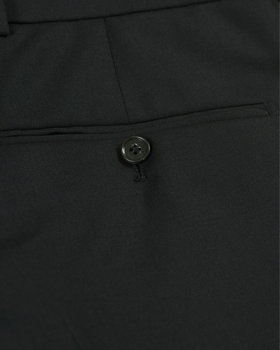 Homme | Pantalons | Tiger of Sweden | Tordon Wool Suit Trousers Black