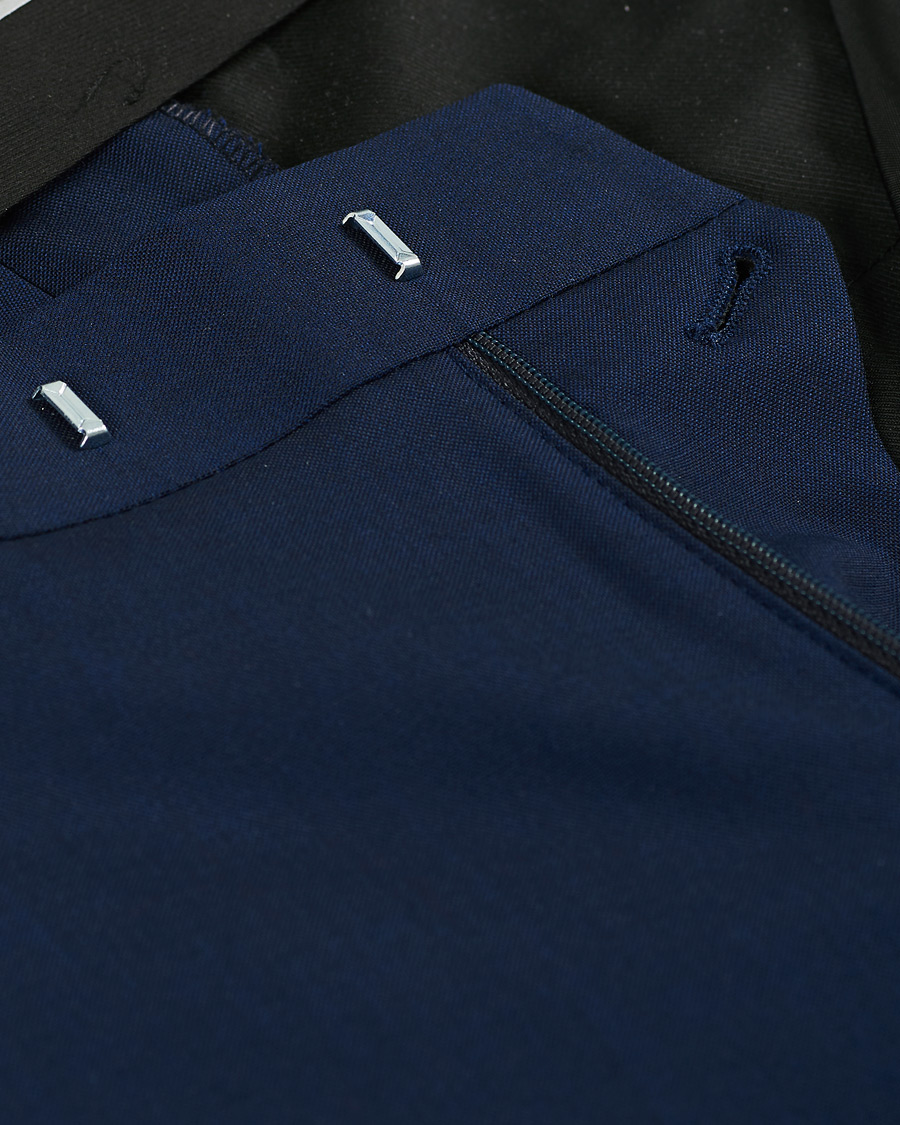 Homme | Pantalons | Tiger of Sweden | Tordon Wool Suit Trousers Blue