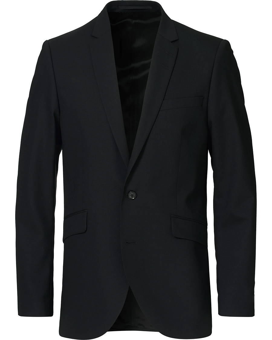 Homme | Blazers | Tiger of Sweden | James Wool Suit Blazer Black