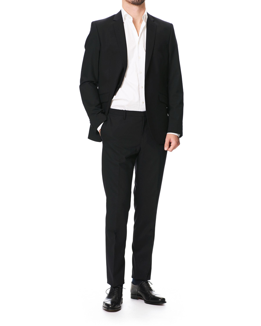 Homme | Blazers | Tiger of Sweden | James Wool Suit Blazer Black