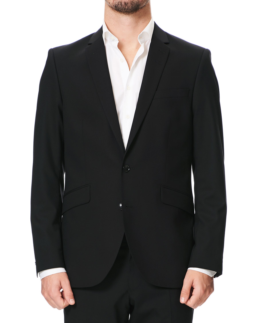 Homme | Blazers | Tiger of Sweden | James Wool Suit Blazer Black