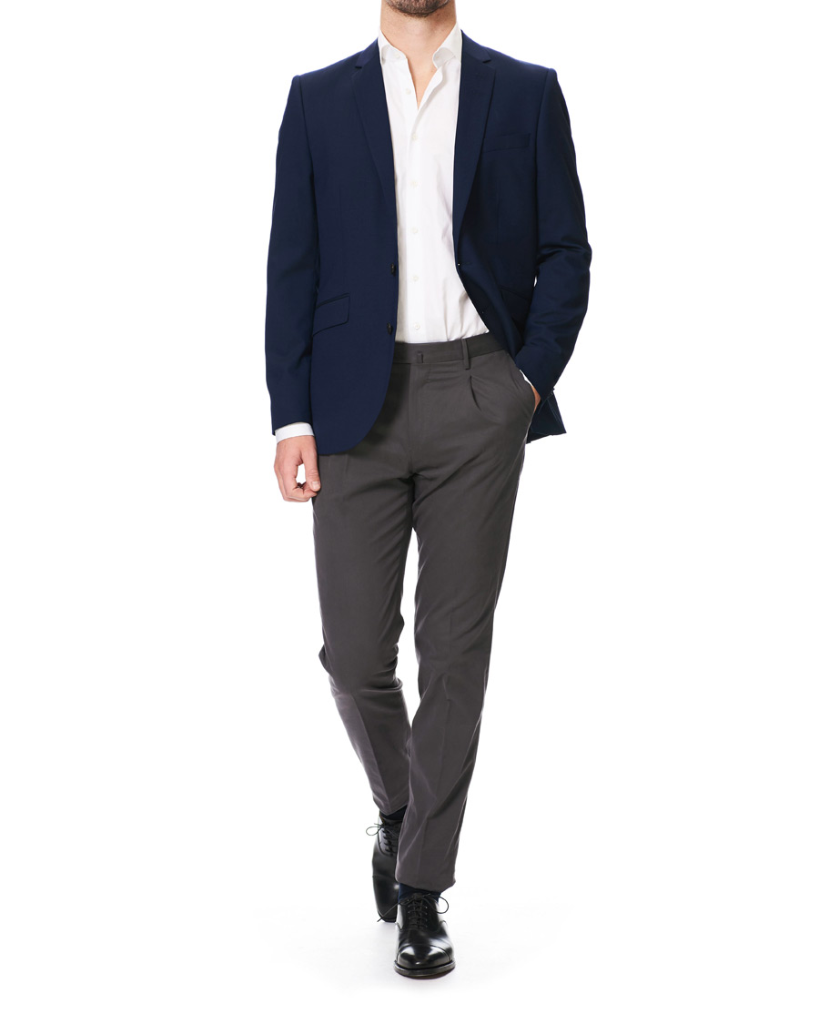 Homme | Blazers | Tiger of Sweden | James Wool Suit Blazer Blue