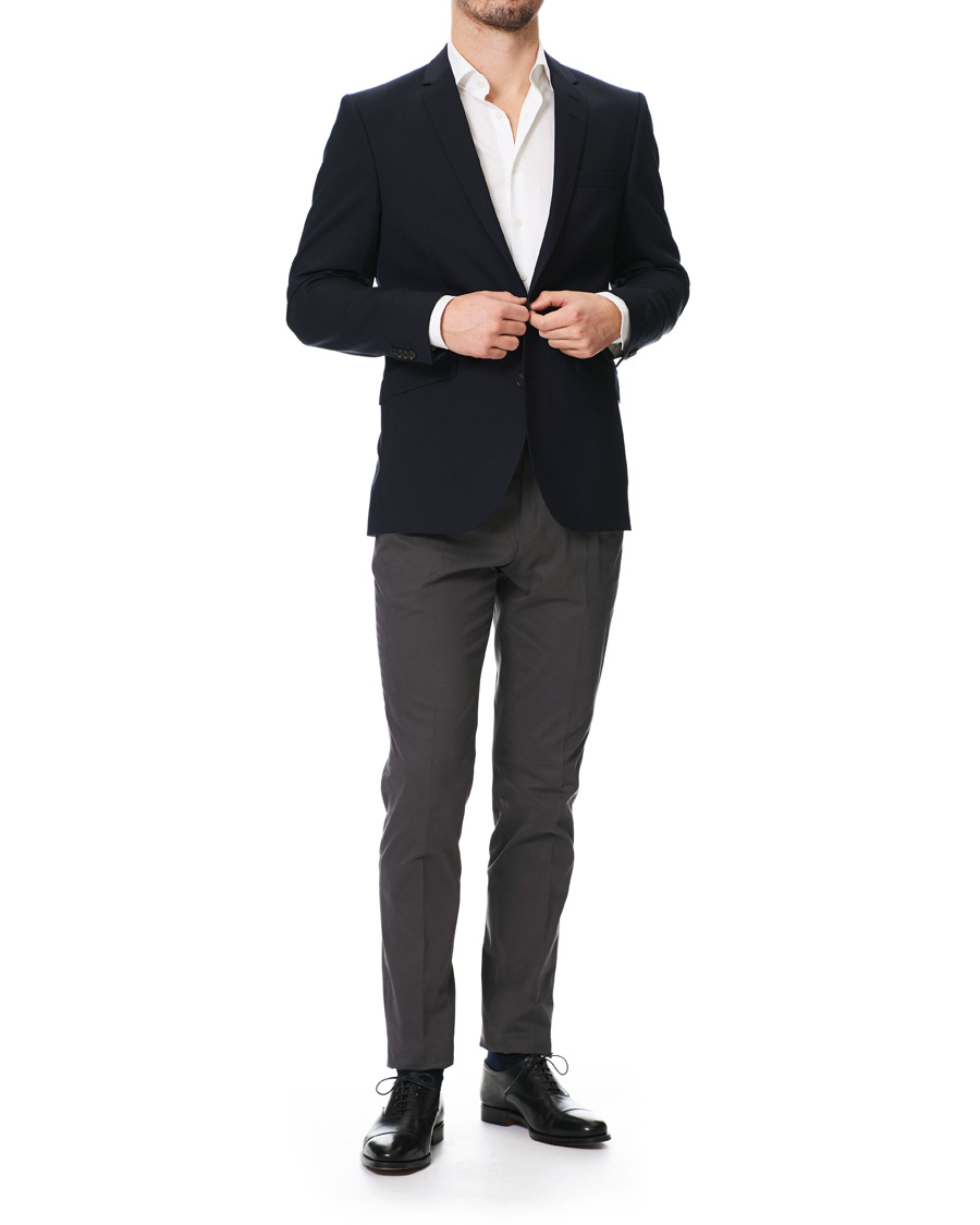 Homme | Blazers | Tiger of Sweden | James Wool Suit Blazer Navy