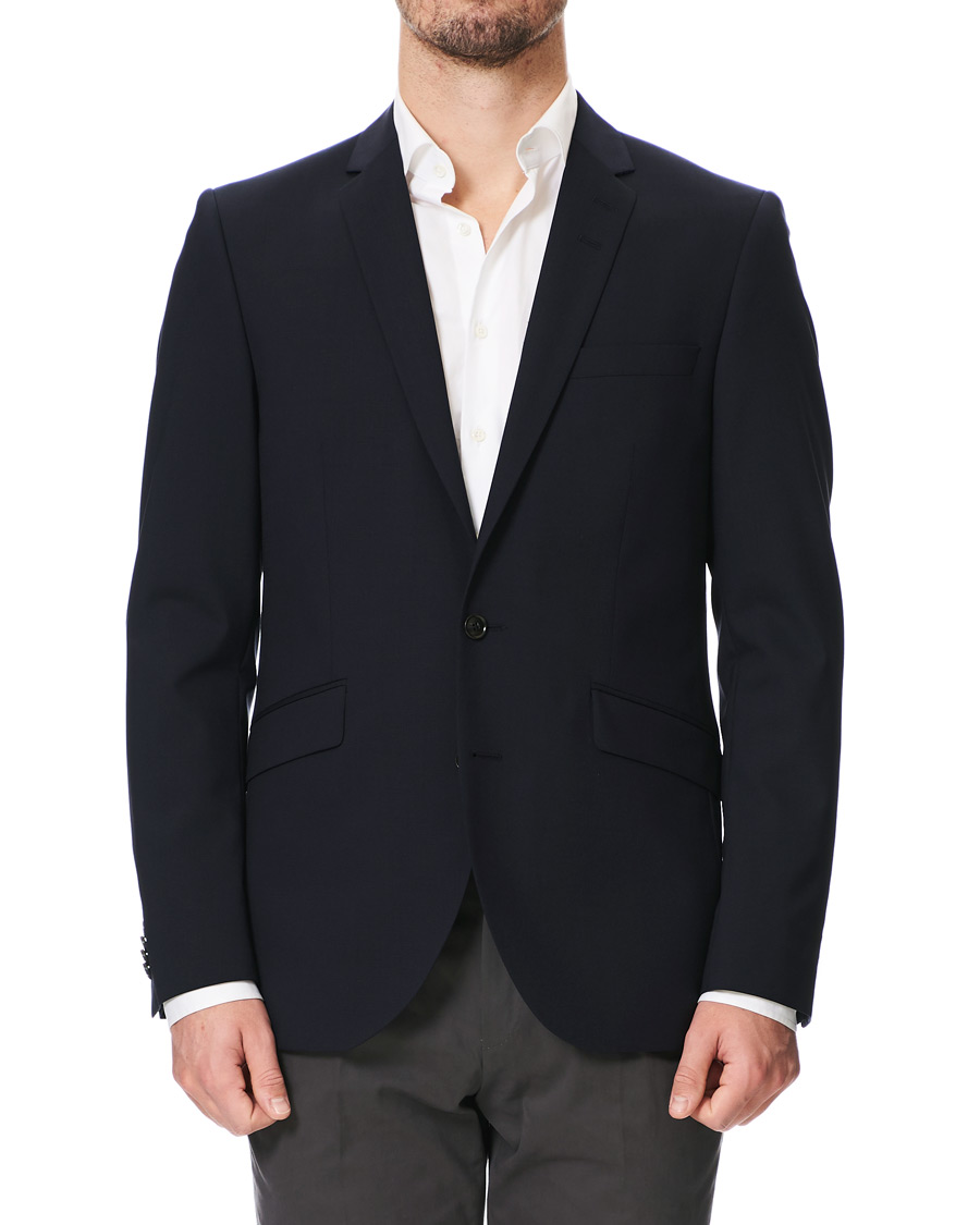 Homme | Blazers | Tiger of Sweden | James Wool Suit Blazer Navy