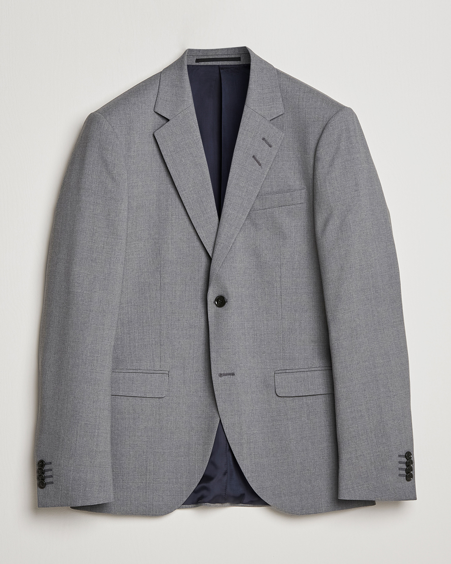 Homme | Blazers | Tiger of Sweden | Jamonte Wool Suit Blazer Grey