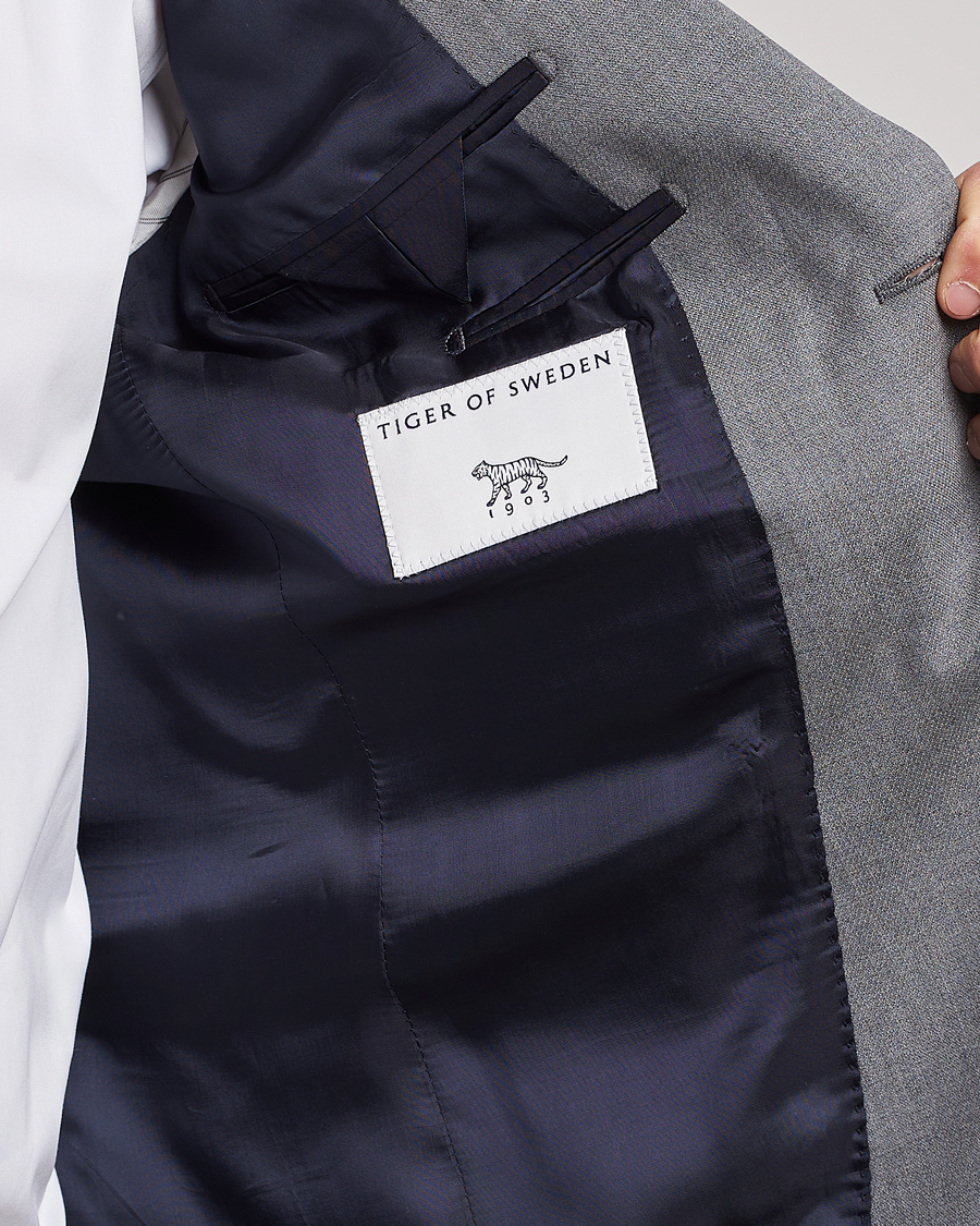 Homme | Blazers | Tiger of Sweden | Jamonte Wool Suit Blazer Grey