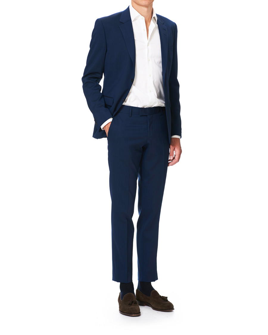 Homme | Blazers | Tiger of Sweden | Jamonte Wool Suit Blazer Blue