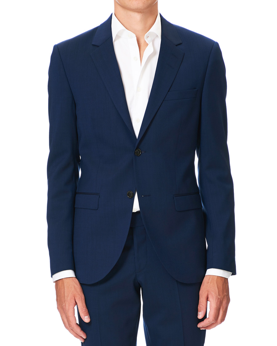Homme | Blazers | Tiger of Sweden | Jamonte Wool Suit Blazer Blue