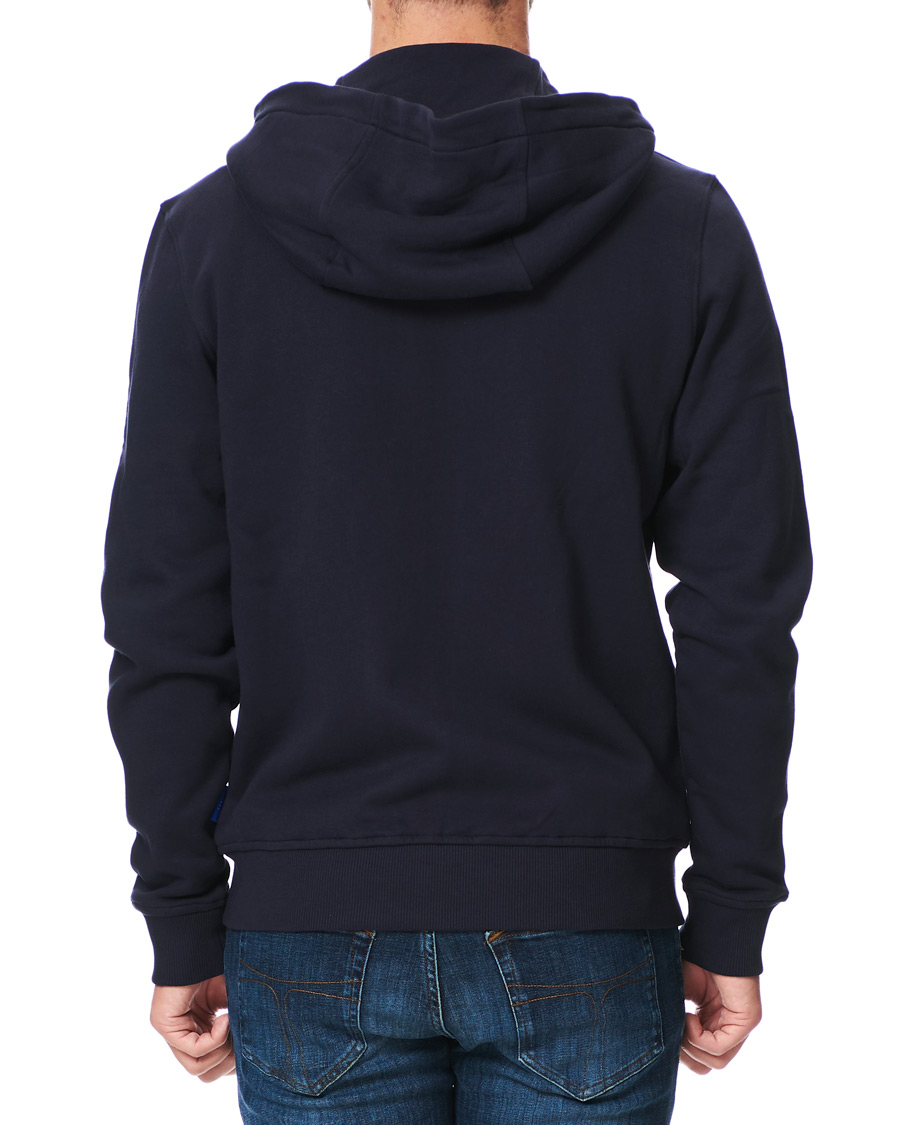 Heren | Truien | Tiger of Sweden | Movement Namir Full Zip Hoodie Blue