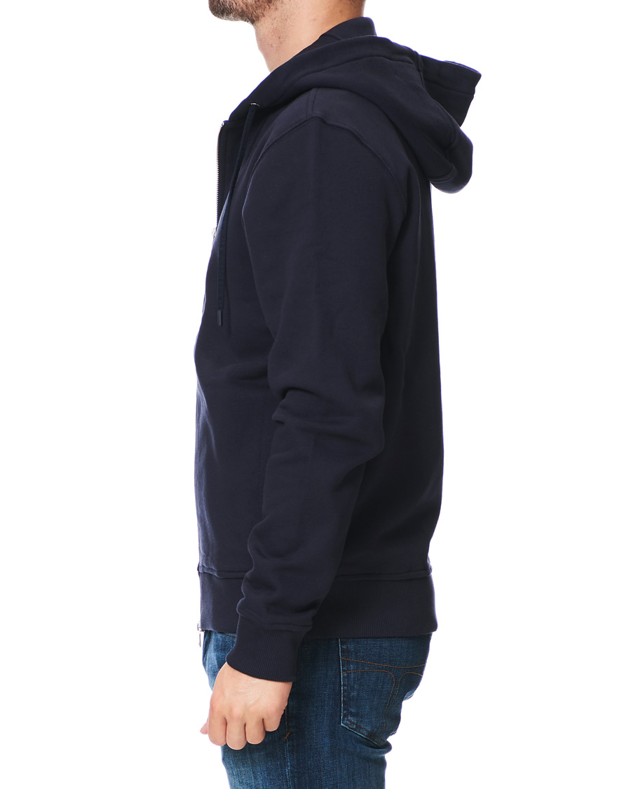 Heren | Truien | Tiger of Sweden | Movement Namir Full Zip Hoodie Blue