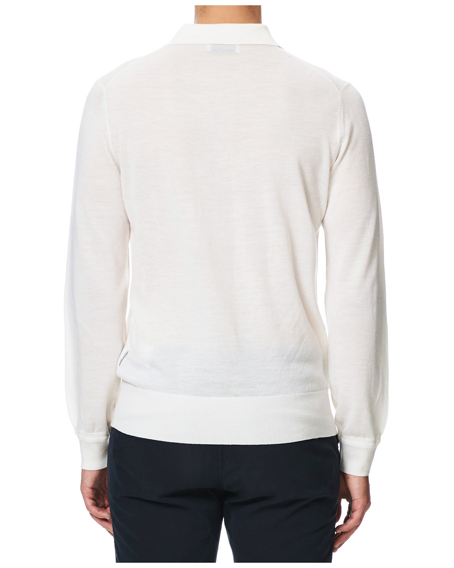Homme | Pulls Et Tricots | Tiger of Sweden | Newton Extra Fine Merino Knitted Polo Cream