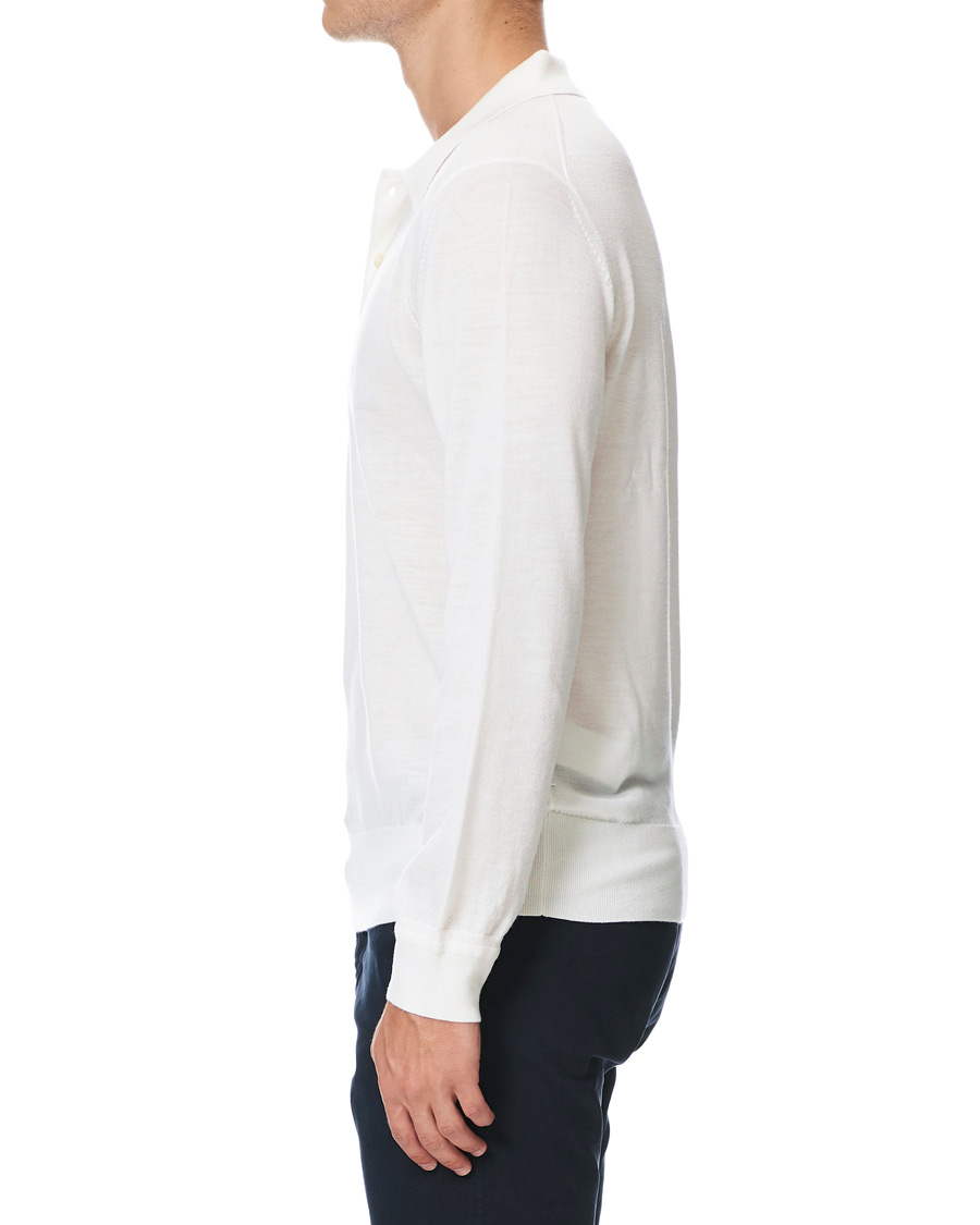 Homme | Pulls Et Tricots | Tiger of Sweden | Newton Extra Fine Merino Knitted Polo Cream