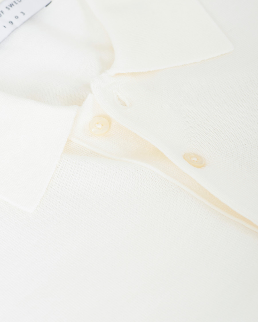 Homme | Pulls Et Tricots | Tiger of Sweden | Newton Extra Fine Merino Knitted Polo Cream