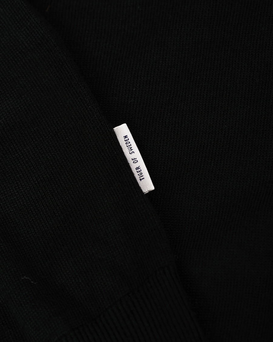 Homme | Pulls Et Tricots | Tiger of Sweden | Newton Extra Fine Merino Knitted Polo Black