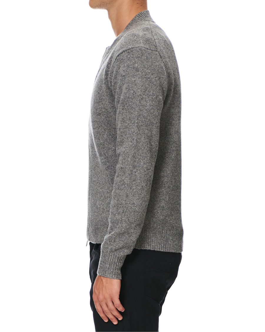 Homme | Pulls Et Tricots | Tiger of Sweden | Morchella Wool Full Zip Grey