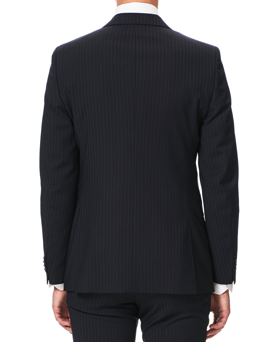 Homme | Blazers | Tiger of Sweden | Jarl Travel Blazer Navy Stripe
