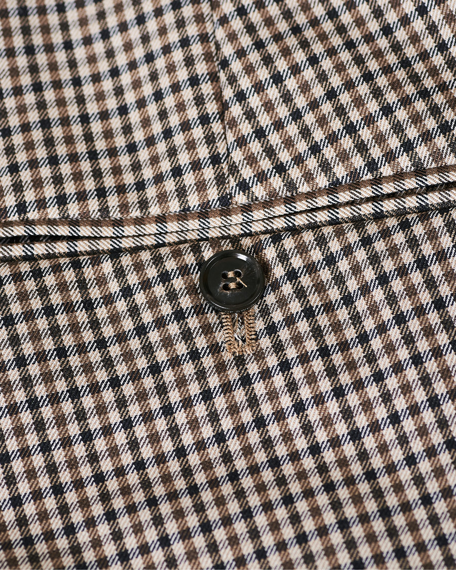 Heren | Broeken | Tiger of Sweden | Tillman Checked Trousers Beige