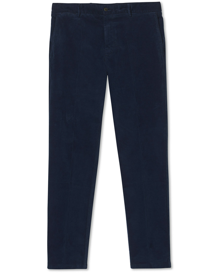 Homme | Pantalons | Tiger of Sweden | Truman Corduroy Trousers Navy