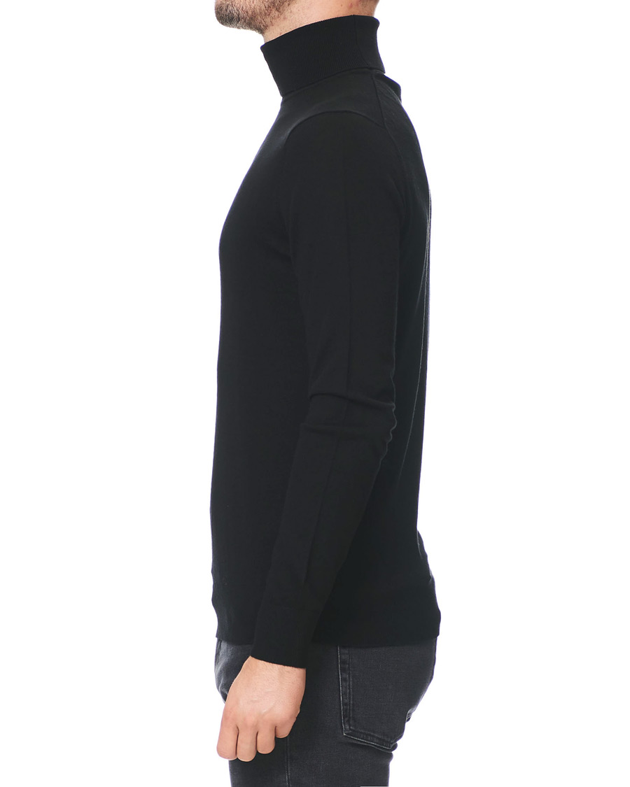 Homme | Pulls Et Tricots | Tiger of Sweden | Neville Extra Fine Merino Polo Black