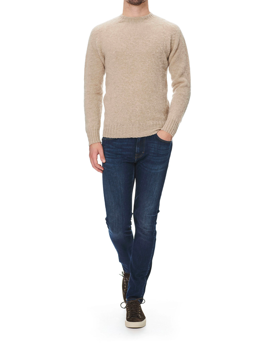 Homme | Jeans | Tiger of Sweden Jeans | Leon Gardy Superstretch Jeans Royal Blue