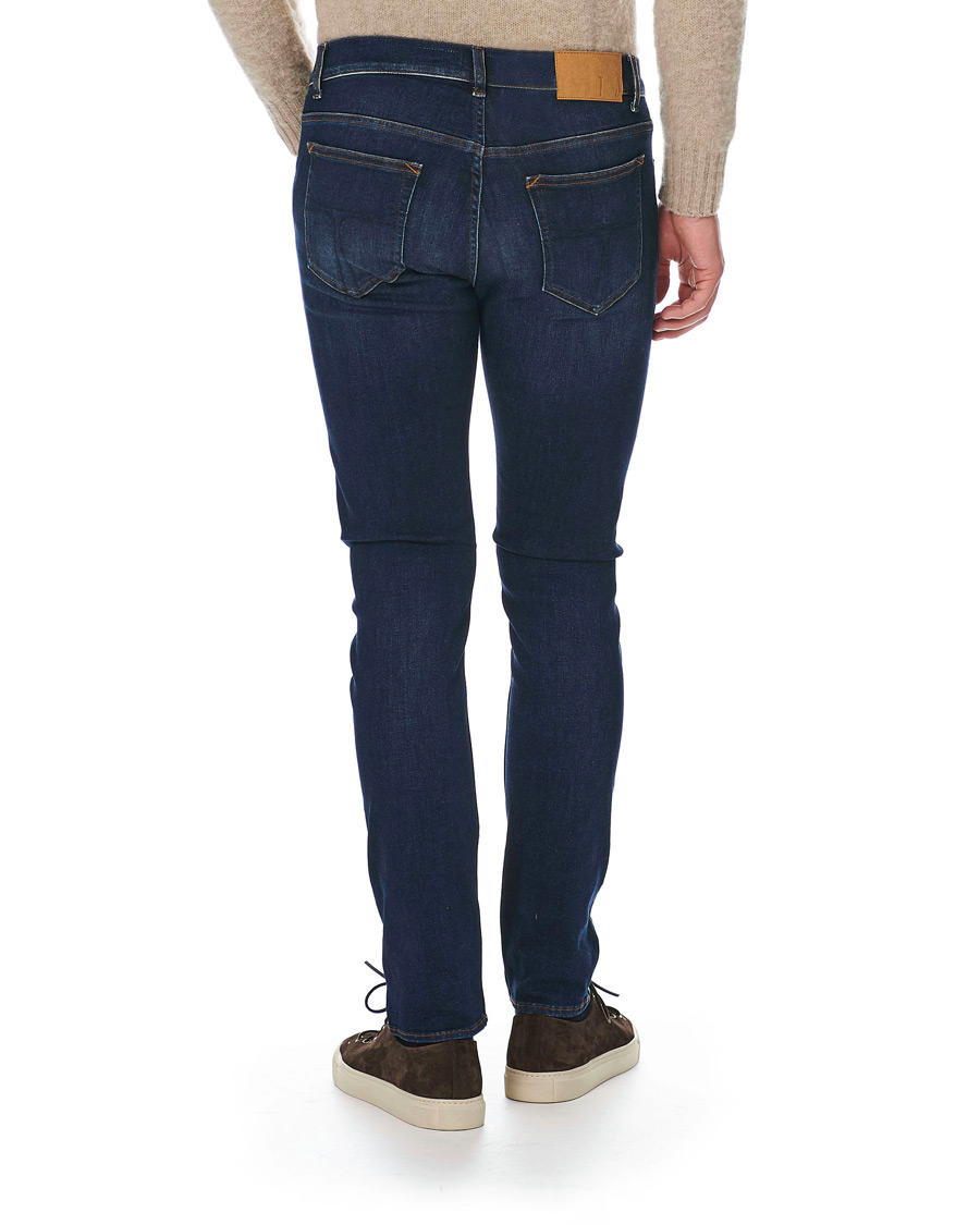 Homme | Jeans | Tiger of Sweden Jeans | Leon Gardy Superstretch Jeans Royal Blue