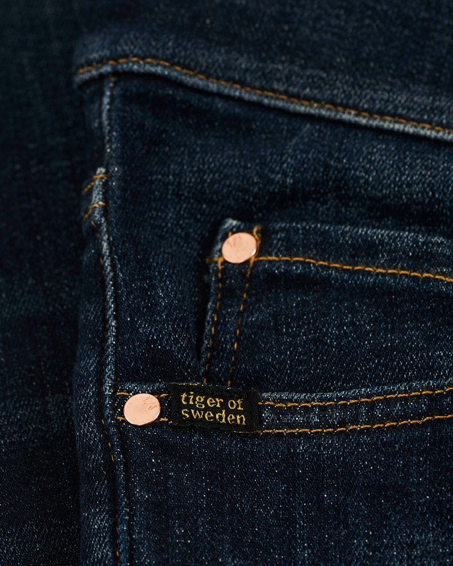 Homme | Jeans | Tiger of Sweden Jeans | Leon Matcheses Superstretch Jeans Royal Blue