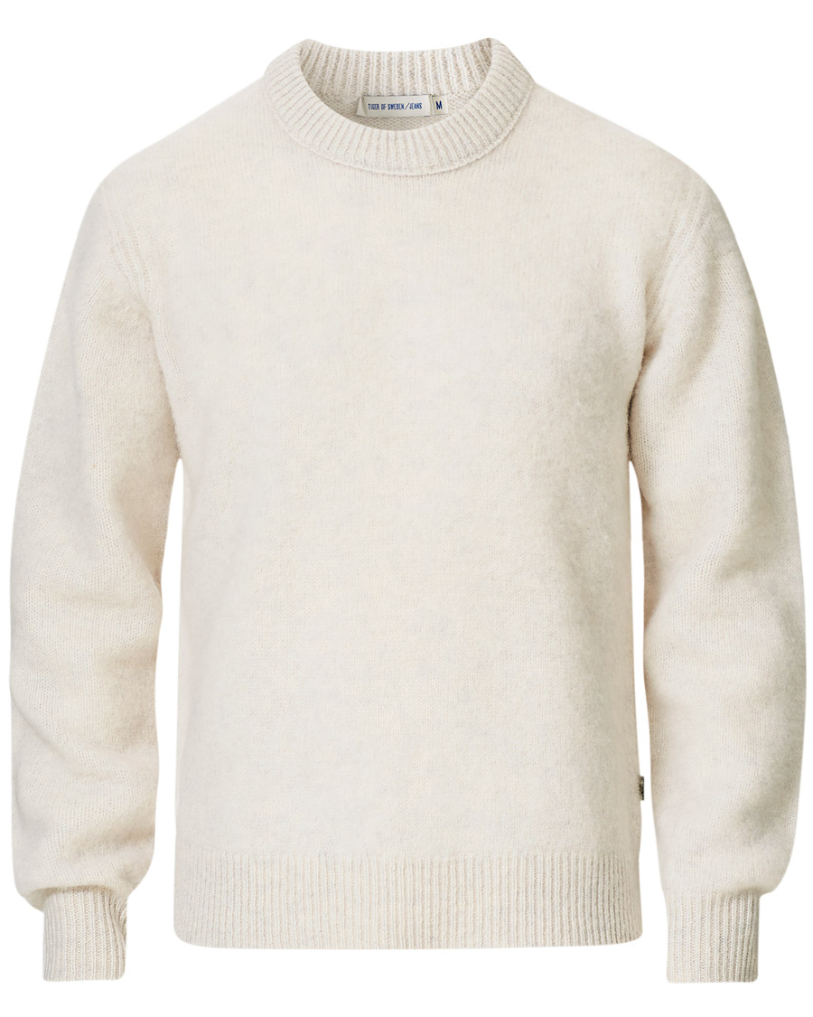 Homme | Pulls Et Tricots | Tiger of Sweden Jeans | Prowler Knitted Crew Neck White