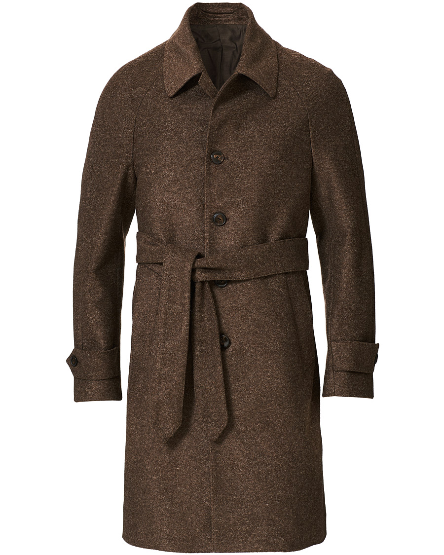 Heren | Jassen | L.B.M. 1911 | Raglan Belt Coat Brown