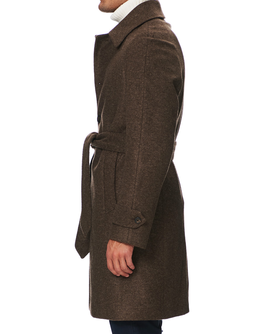 Heren | Jassen | L.B.M. 1911 | Raglan Belt Coat Brown