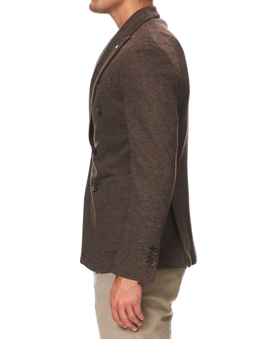Homme | Blazers | L.B.M. 1911 | Tom Double Breasted Blazer Brown