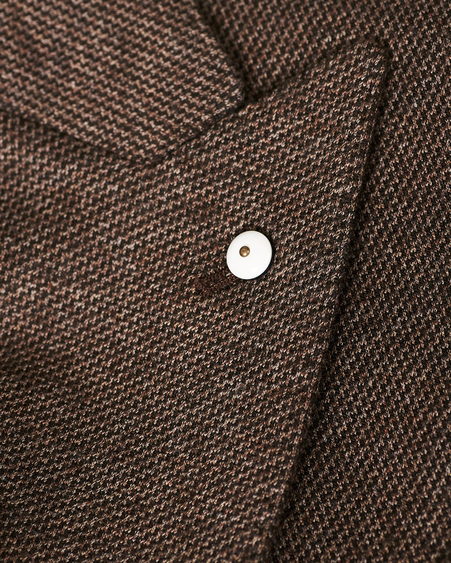 Homme | Blazers | L.B.M. 1911 | Tom Double Breasted Blazer Brown
