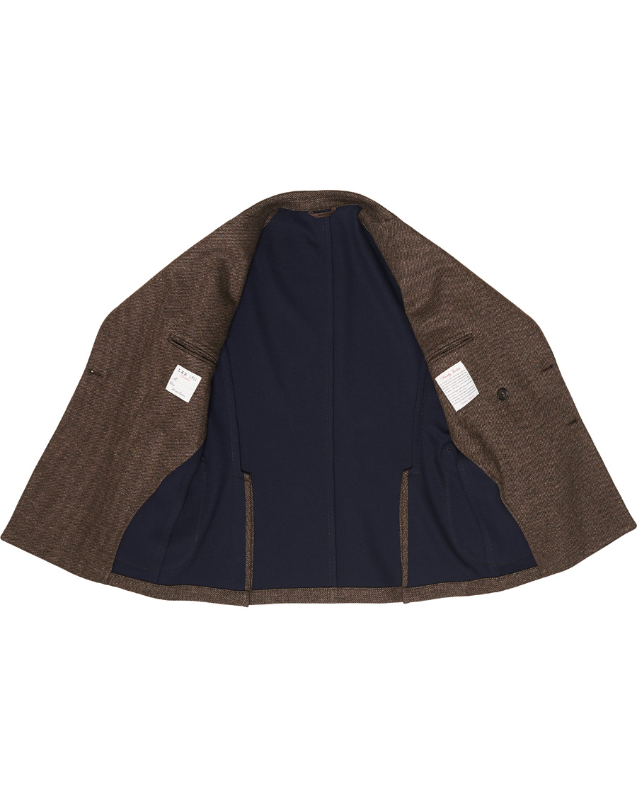 Homme | Blazers | L.B.M. 1911 | Tom Double Breasted Blazer Brown