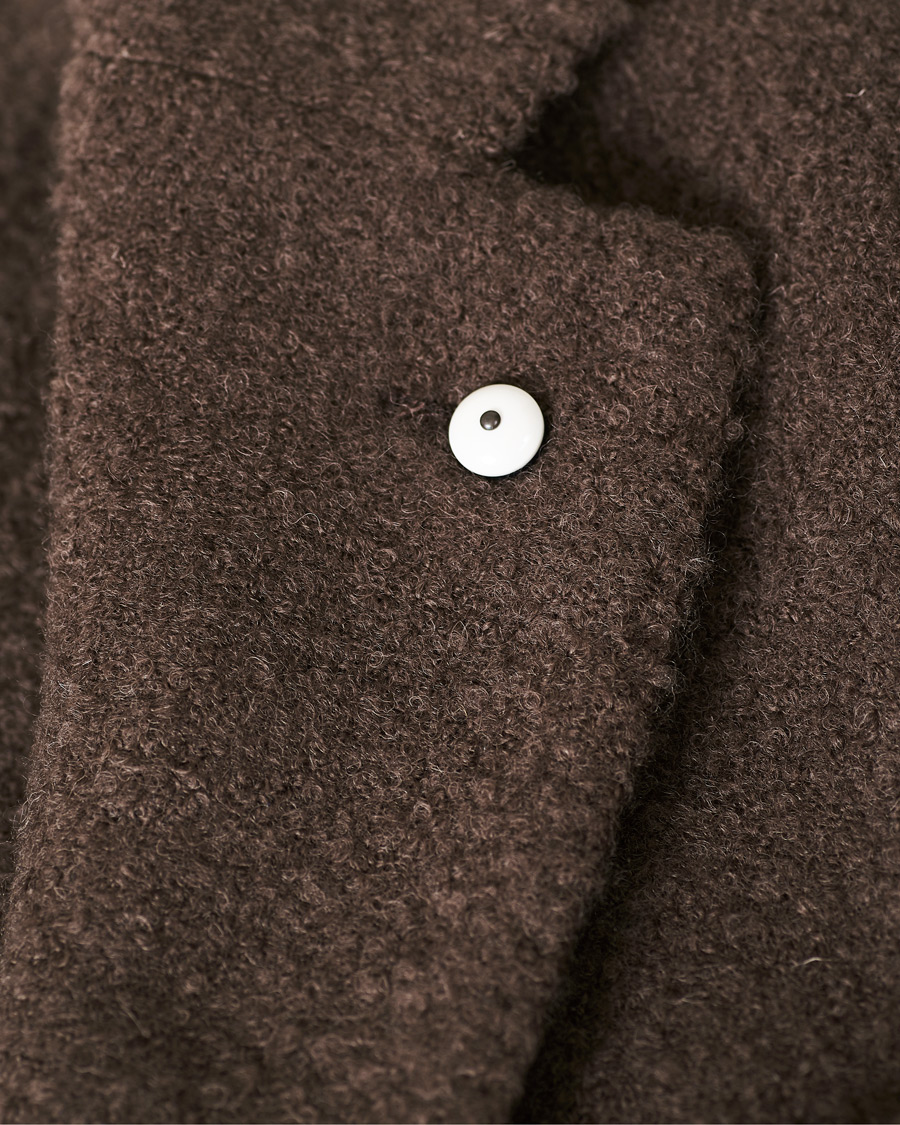 Heren | Blazers | L.B.M. 1911 | Jack Regular Wool Boucle Blazer Brown
