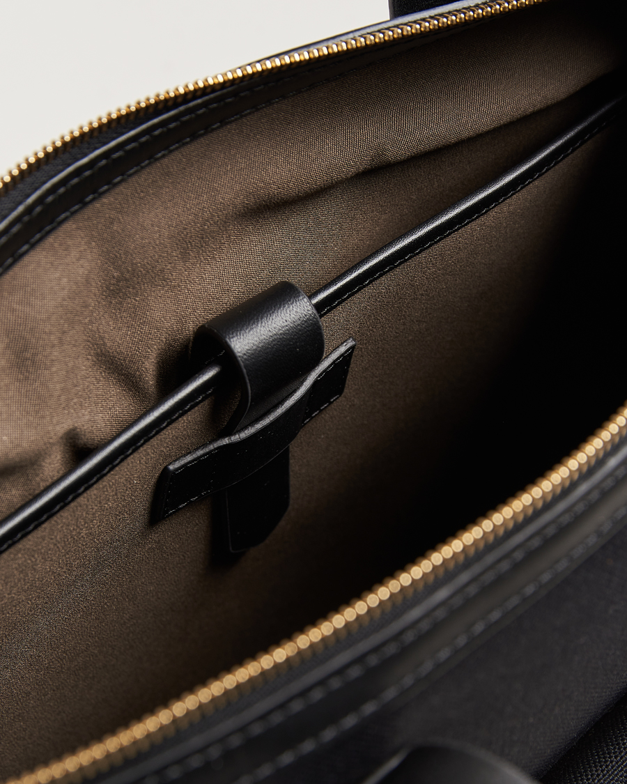Homme | Mismo M/S Canvas Briefcase Coal/Black | Mismo | M/S Canvas Briefcase Coal/Black