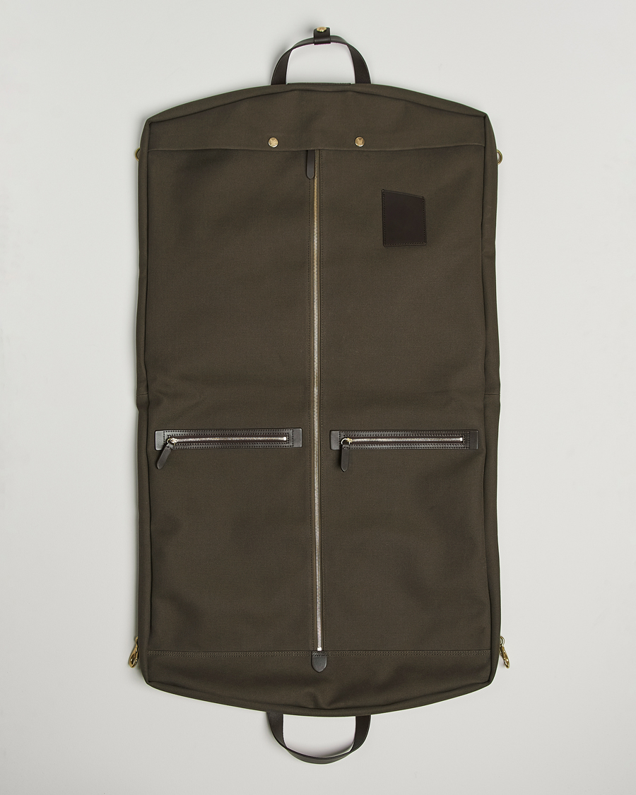 Heren | Tassen | Mismo | M/S Suit Carrier Army/Dark Brown