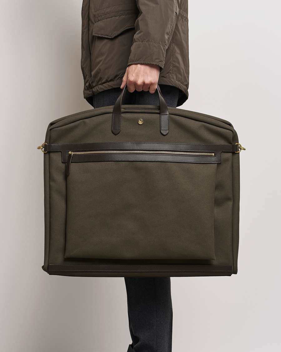 Homme | Sacs | Mismo | MismoM/S Suit CarrierArmy/Dark Brown