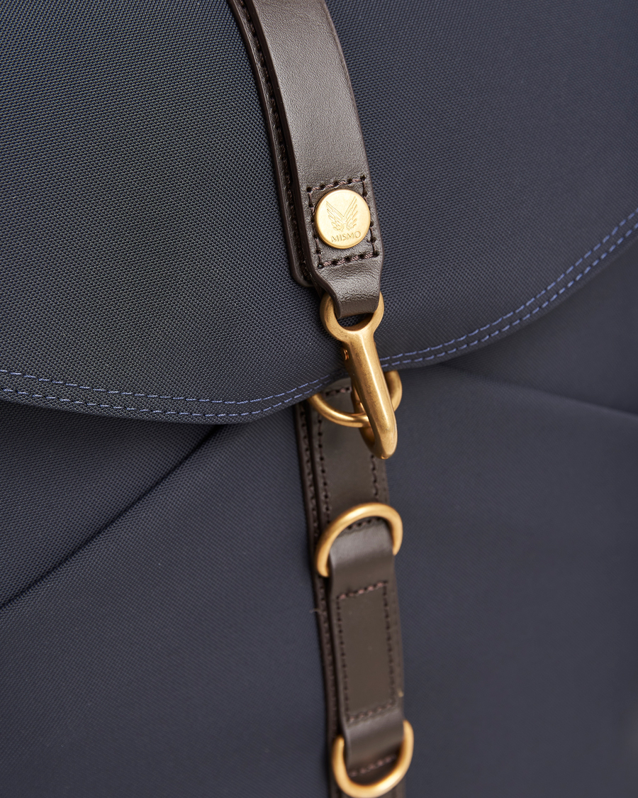 Heren | Tassen | Mismo | M/S Rucksack Navy/Dark Brown
