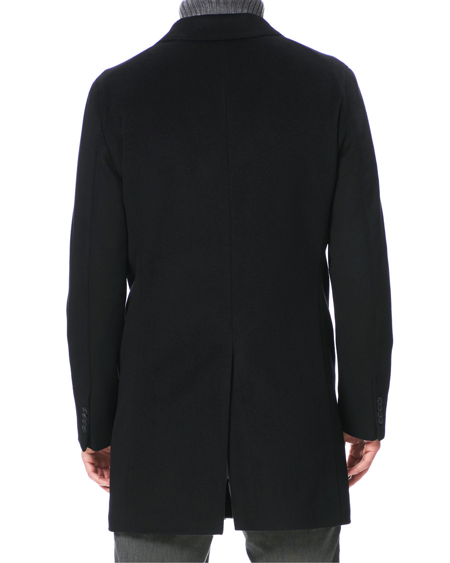 Homme | Manteaux Et Vestes | Oscar Jacobson | Storvik Wool/Cashmere Coat Black